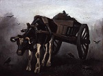 Cart with Black Ox